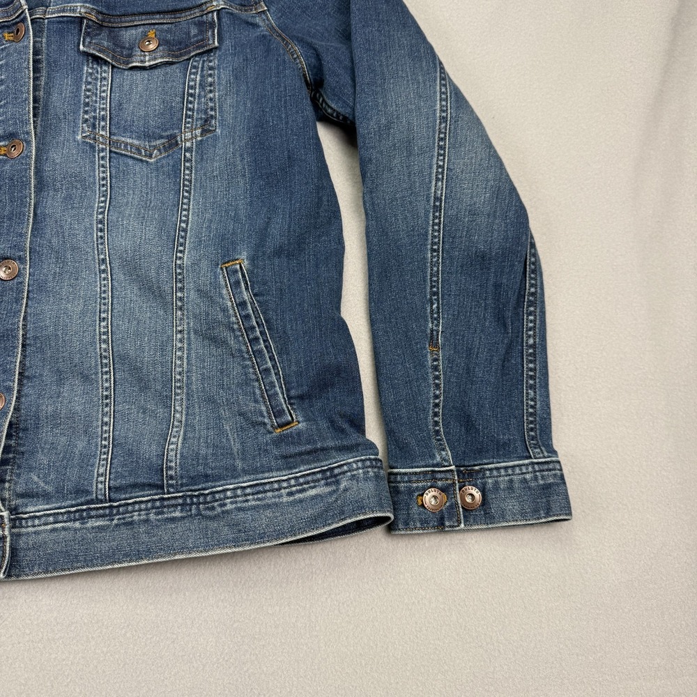 Duluth Trading Co Indigo Blue Denim Jacket - Picture 3 of 12
